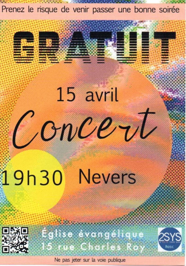 Concert de 2SYS à Nevers